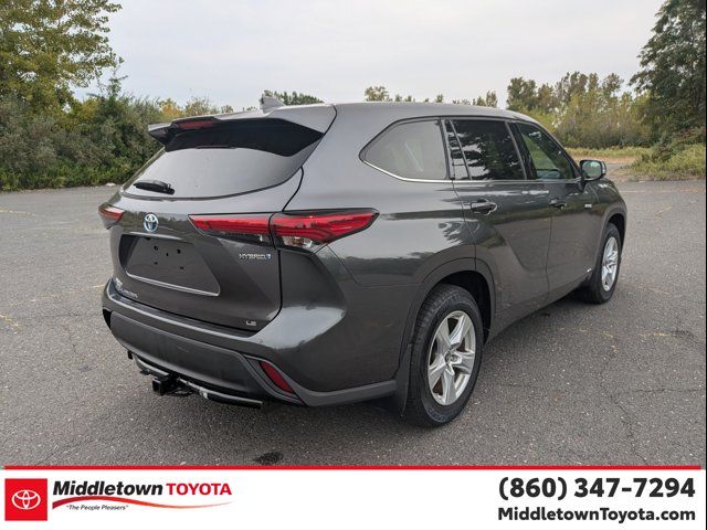 2021 Toyota Highlander Hybrid LE