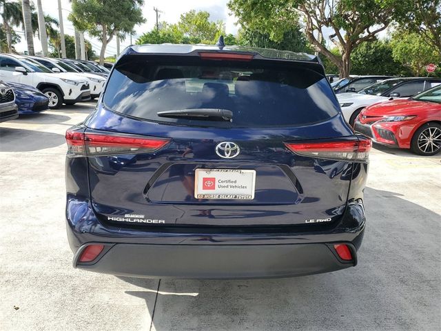 2021 Toyota Highlander LE