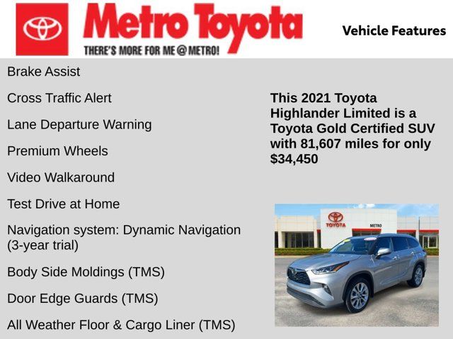 2021 Toyota Highlander Limited