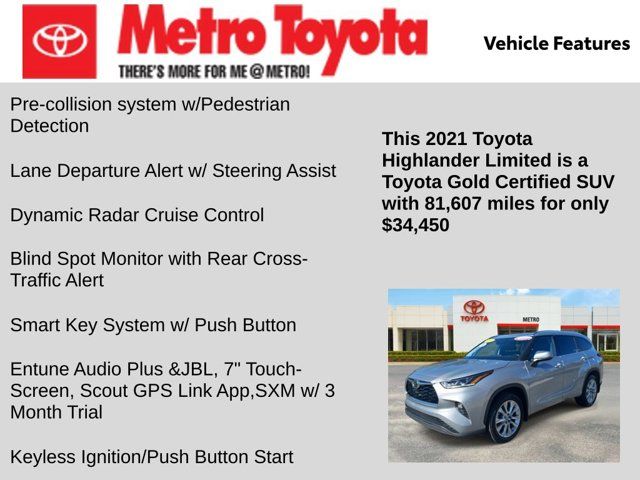 2021 Toyota Highlander Limited