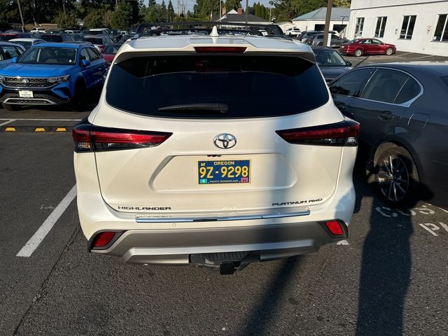 2021 Toyota Highlander Platinum