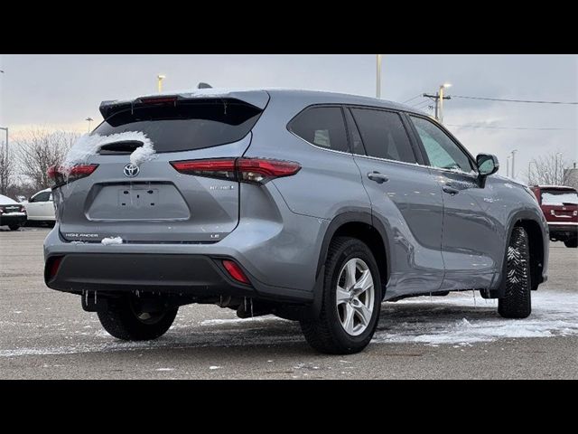 2021 Toyota Highlander Hybrid LE