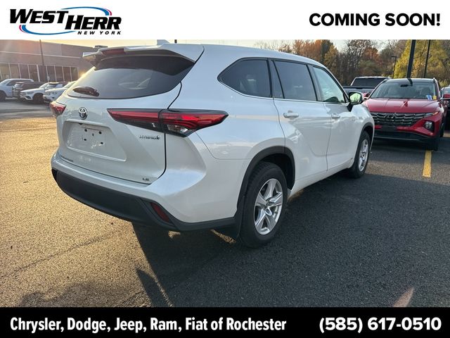 2021 Toyota Highlander Hybrid LE