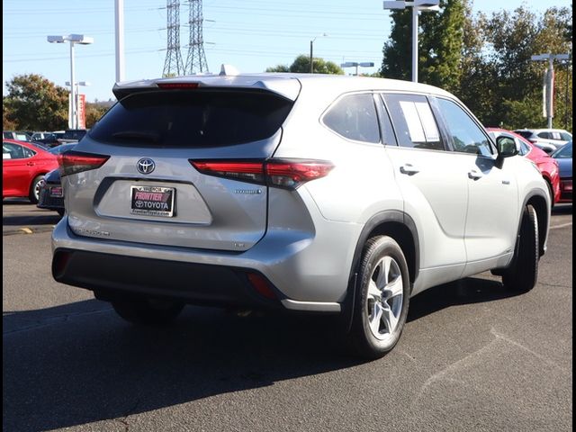 2021 Toyota Highlander Hybrid LE