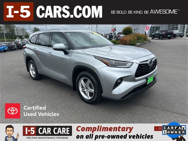 2021 Toyota Highlander Hybrid XLE
