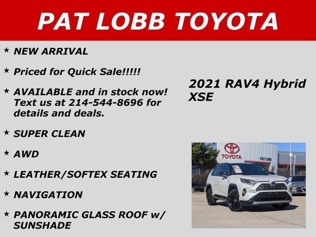 2021 Toyota RAV4 Hybrid XSE