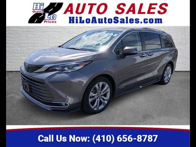 2021 Toyota Sienna Platinum