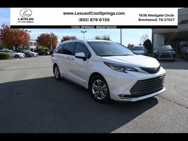 2021 Toyota Sienna Platinum