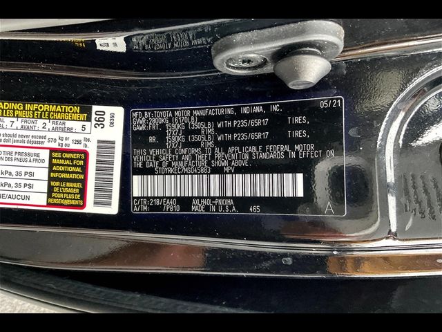 2021 Toyota Sienna XLE