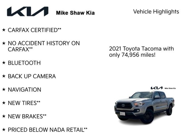 2021 Toyota Tacoma SR5