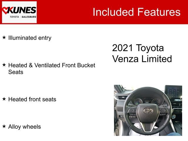 2021 Toyota Venza Limited