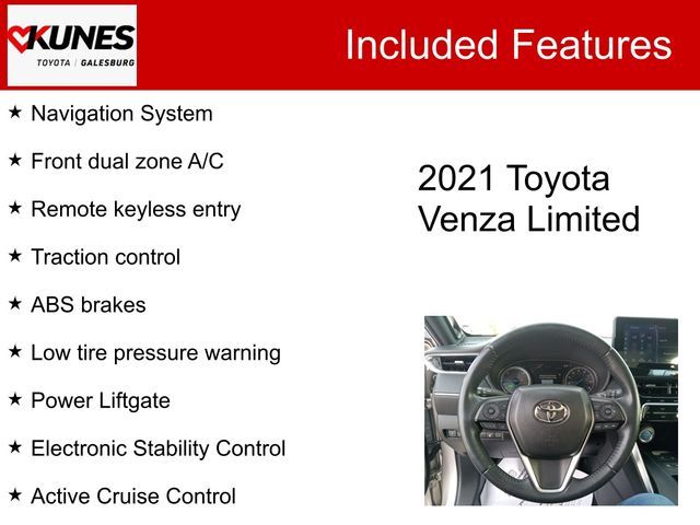 2021 Toyota Venza Limited