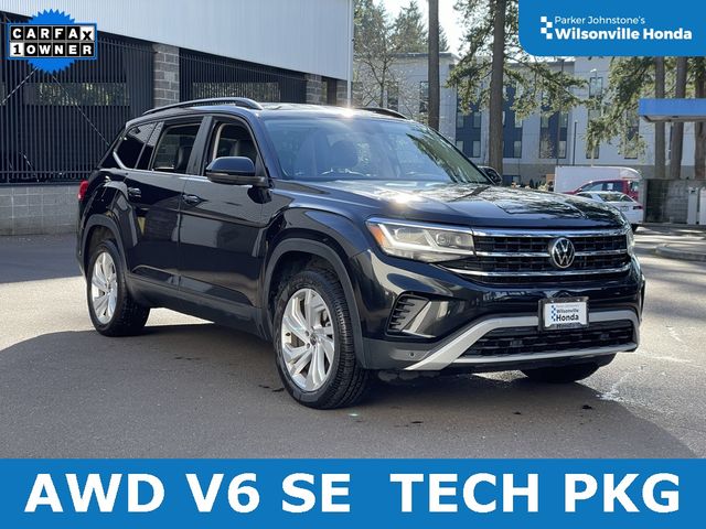 2021 Volkswagen Atlas 3.6L V6 SE Technology