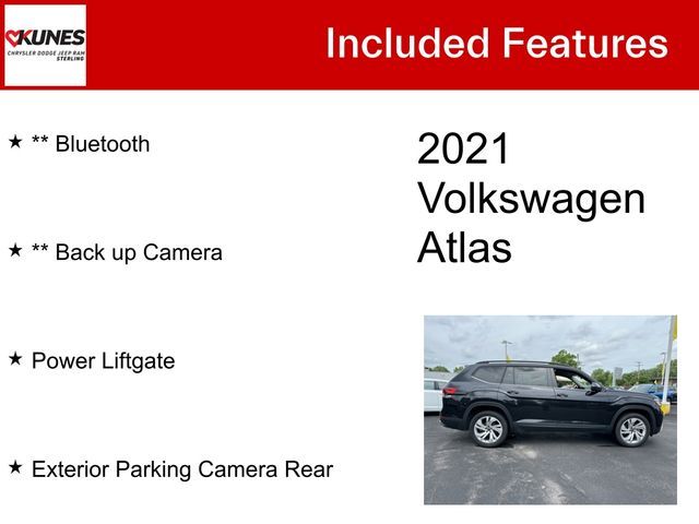 2021 Volkswagen Atlas 3.6L V6 SE Technology