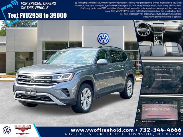 2021 Volkswagen Atlas 3.6L V6 SE Technology