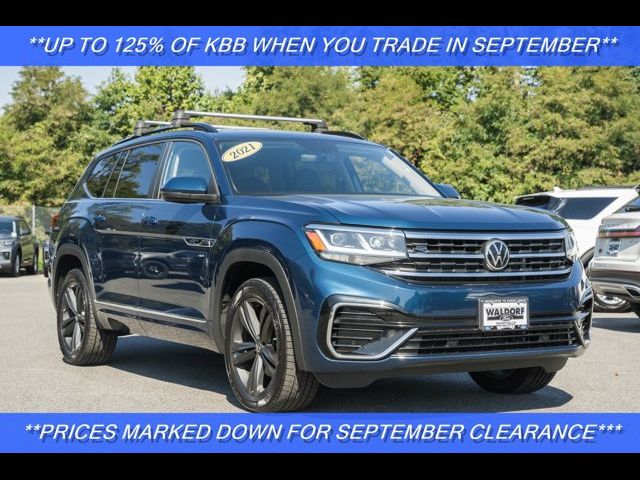 2021 Volkswagen Atlas 3.6L V6 SE Technology R-Line