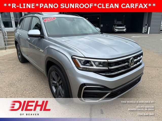 2021 Volkswagen Atlas 3.6L V6 SE Technology R-Line