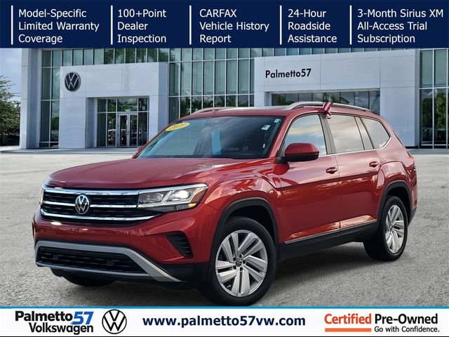 2021 Volkswagen Atlas 3.6L V6 SEL