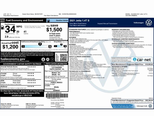 2021 Volkswagen Jetta R-Line