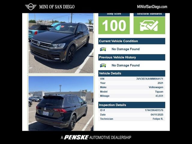2021 Volkswagen Tiguan SE