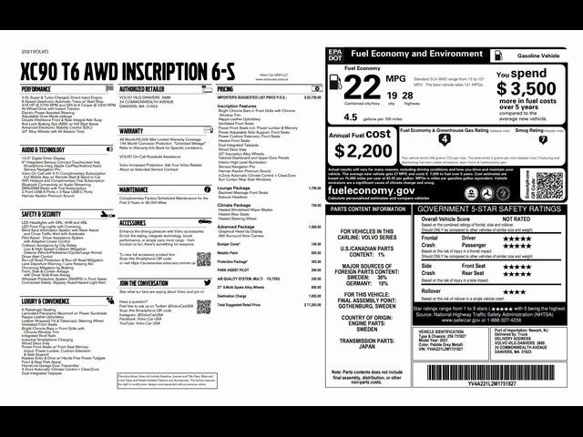 2021 Volvo XC90 Inscription