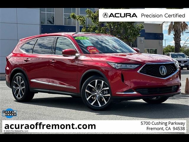 2022 Acura MDX Technology