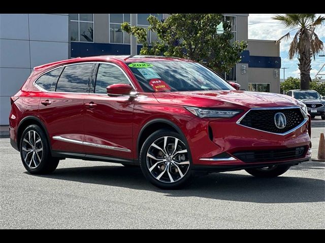 2022 Acura MDX Technology