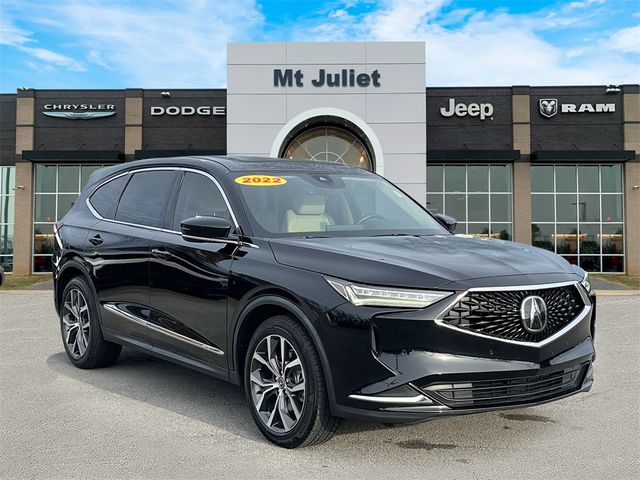 2022 Acura MDX Technology