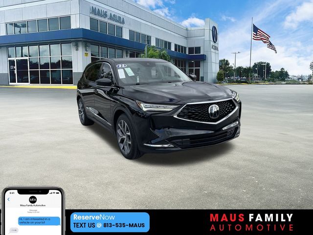 2022 Acura MDX Technology