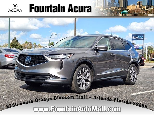 2022 Acura MDX Technology