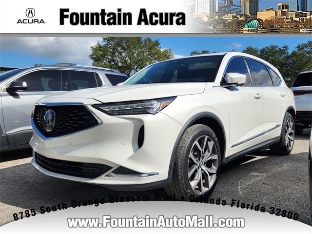 2022 Acura MDX Technology