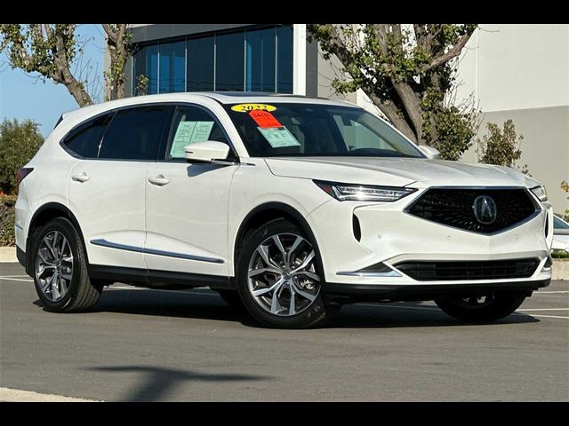 2022 Acura MDX Technology