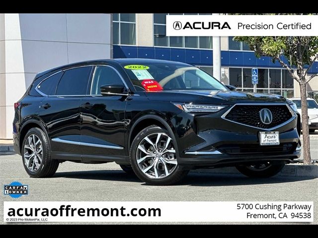 2022 Acura MDX Technology