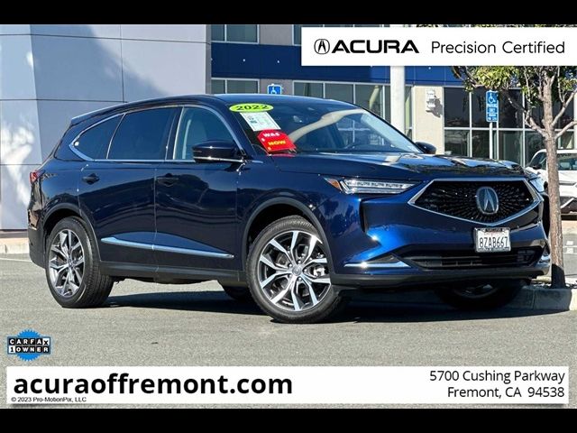 2022 Acura MDX Technology