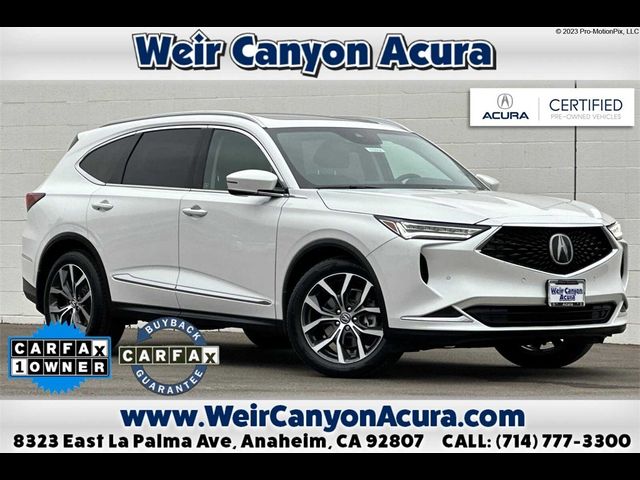 2022 Acura MDX Technology