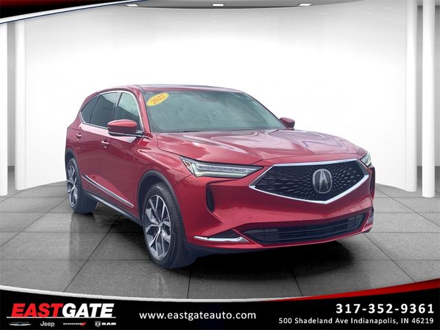 2022 Acura MDX Technology