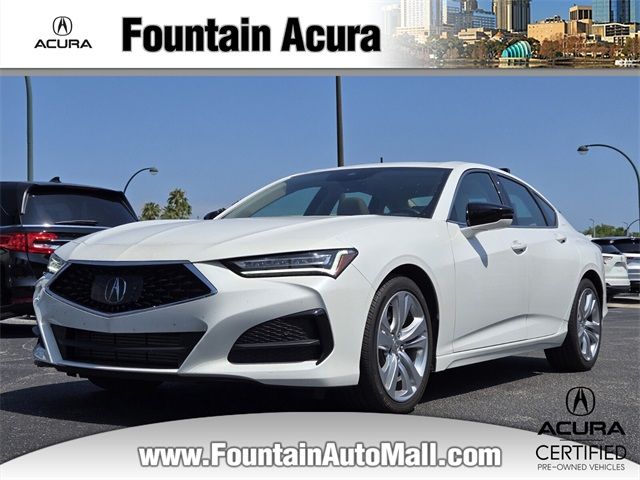 2022 Acura TLX Technology