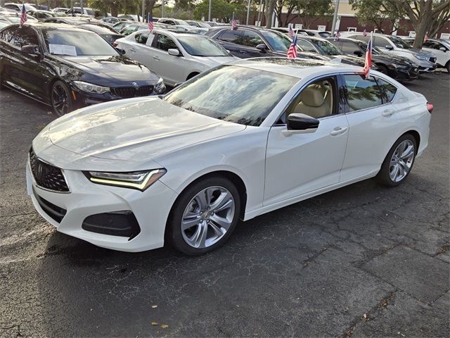 2022 Acura TLX Technology