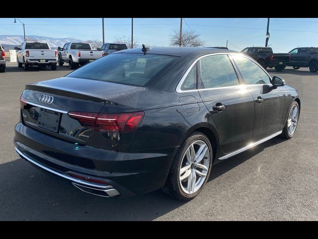 2022 Audi A4 S Line Premium Plus