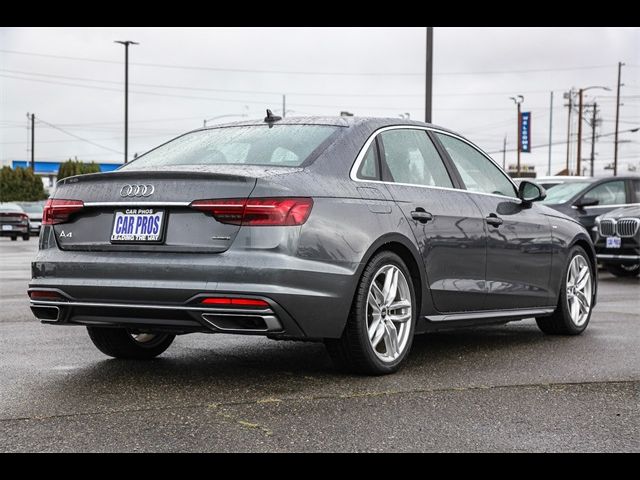 2022 Audi A4 S Line Premium Plus