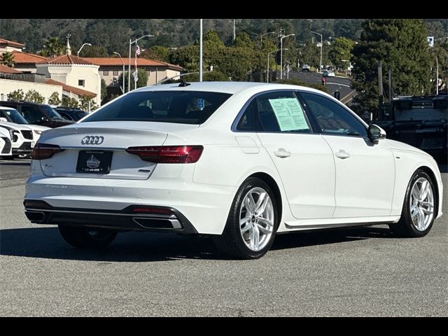 2022 Audi A4 S Line Premium Plus