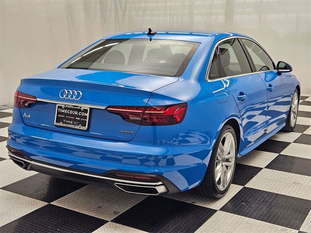 2022 Audi A4 S Line Premium Plus