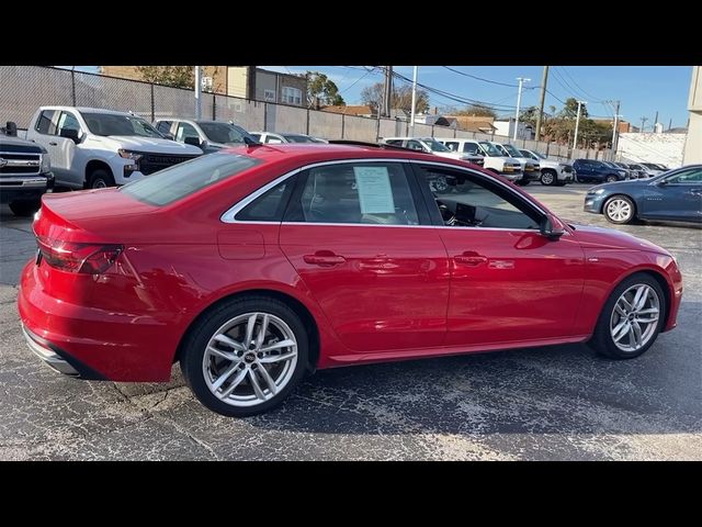 2022 Audi A4 S Line Premium Plus