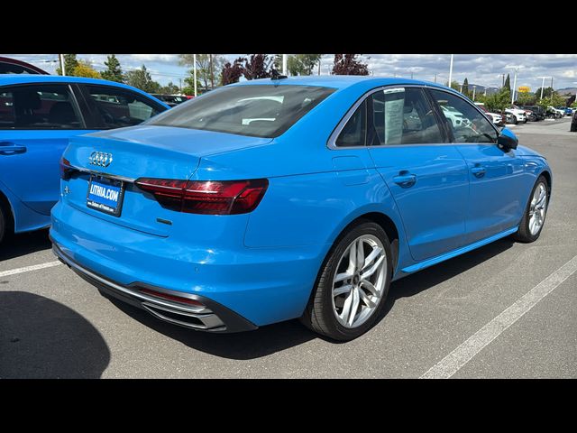 2022 Audi A4 S Line Premium Plus