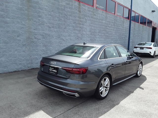 2022 Audi A4 S Line Premium Plus