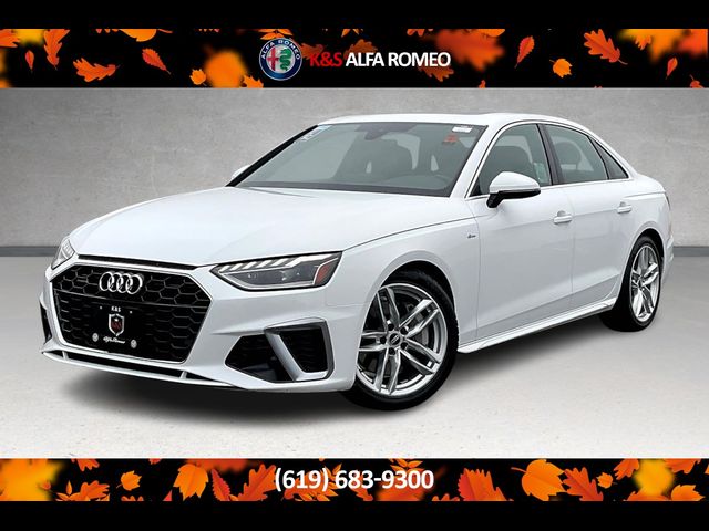 2022 Audi A4 S Line Premium Plus