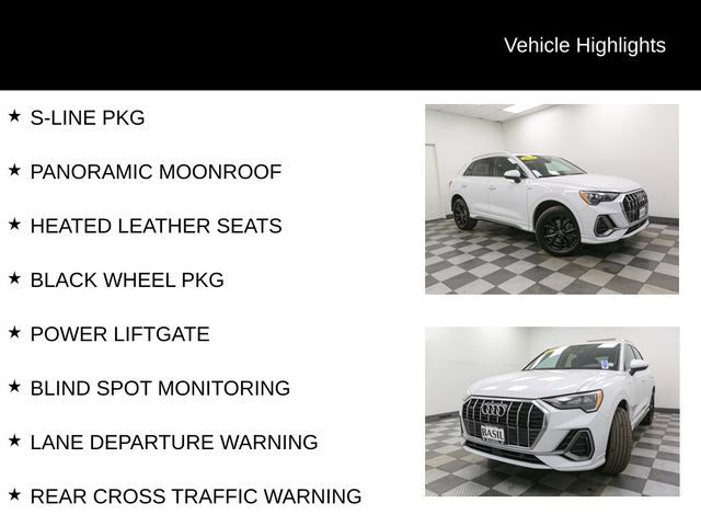 2022 Audi Q3 S Line Premium