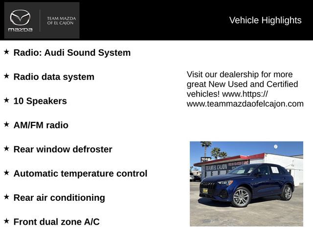 2022 Audi Q3 S Line Premium