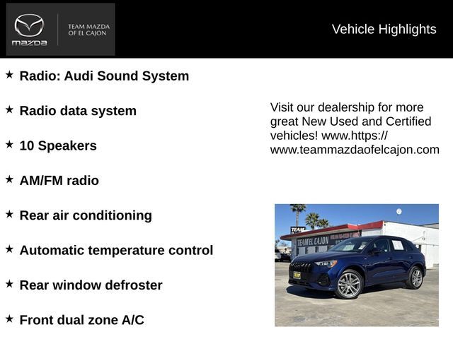 2022 Audi Q3 S Line Premium