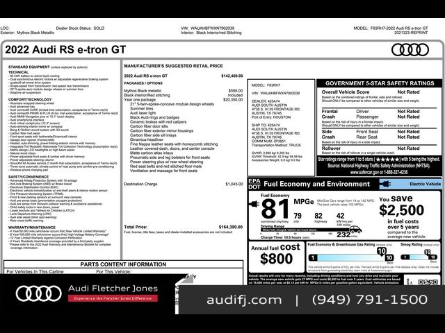 2022 Audi RS e-tron GT Base